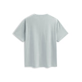 Men's Solid T-Shirt with Subtle Jacquard Pattern